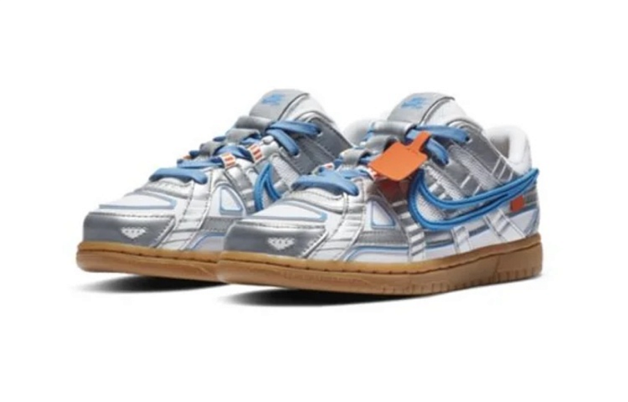 Фото № 3 с приближением к товару «‎Off-White x Nike Air Rubber Dunk (BP) "University Blue»