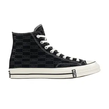 Kith x Converse Chuck 70 High Black Monogram - 1