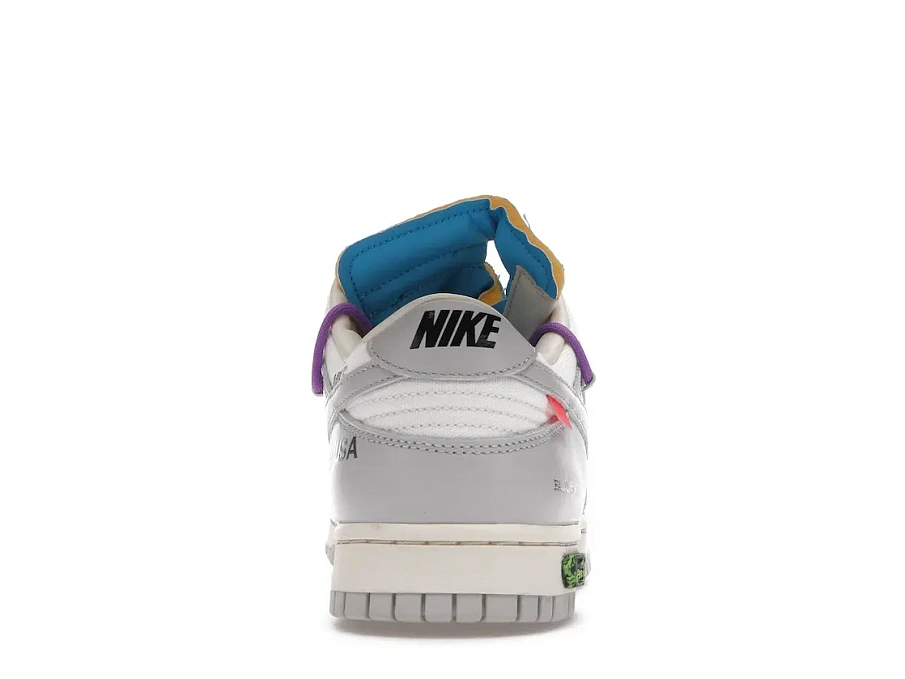 Фото № 4 с приближением к товару «‎Nike Dunk Low Off-White Lot 47»