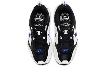 Nike Air Monarch IV 4E Wide 'White Black' - 6