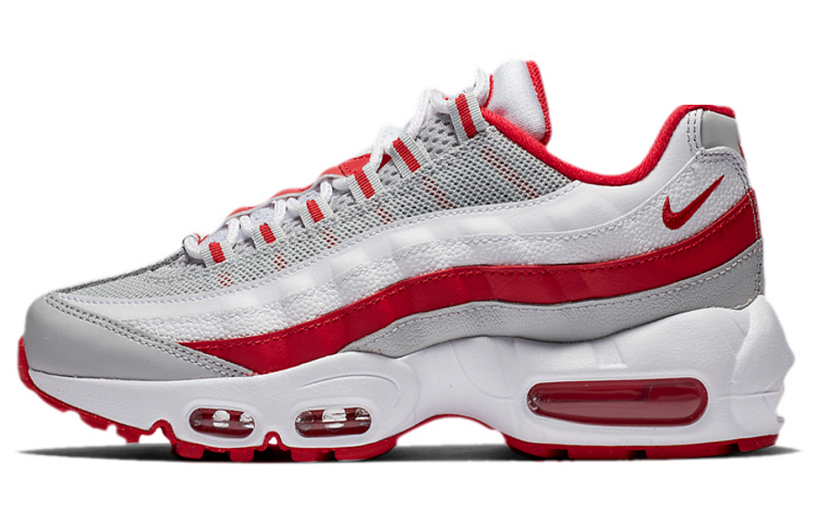 Фото № 1 с приближением к товару «‎Nike Air Max 95 Recraft GS 'Grey Fog Hyper Red'»
