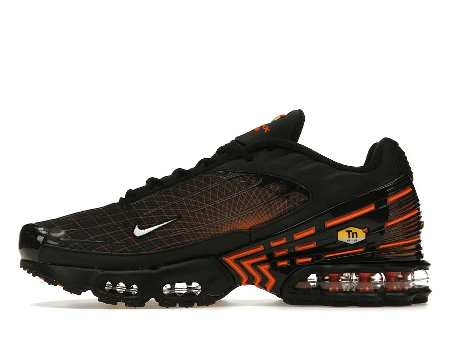 Фото № 3 с приближением к товару «‎Nike Air Max Plus 3 Black Orange Spirograph»
