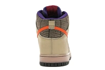 Фото № 4 с приближением к товару «‎Nike Dunk High Premium Tweed Orange Blaze»