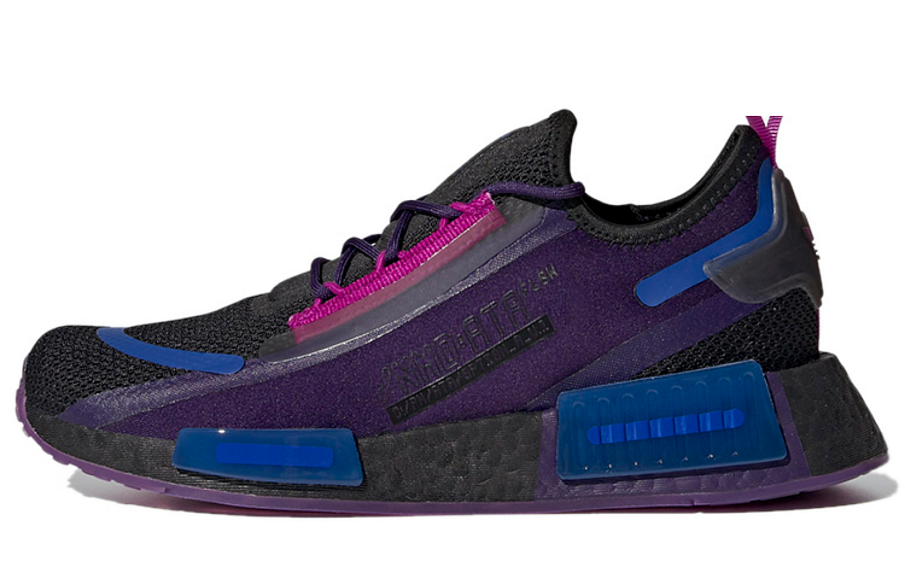 Фото № 1 с приближением к товару «‎adidas originals Wmns NMDR1 Spectoo BlackPurple»
