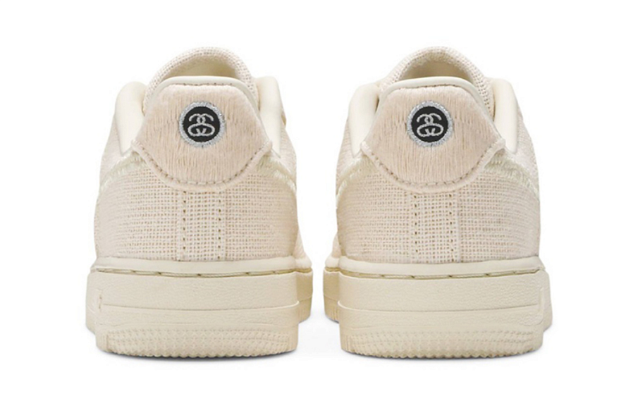 Фото № 3 с приближением к товару «‎(BP)Stussy x Nike Air Force 1 low Beige»
