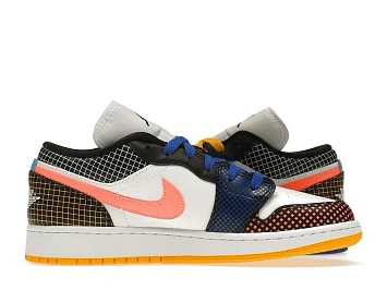 Jordan 1 Low MMD Multi-Color Grid (DH7547-100) - 3