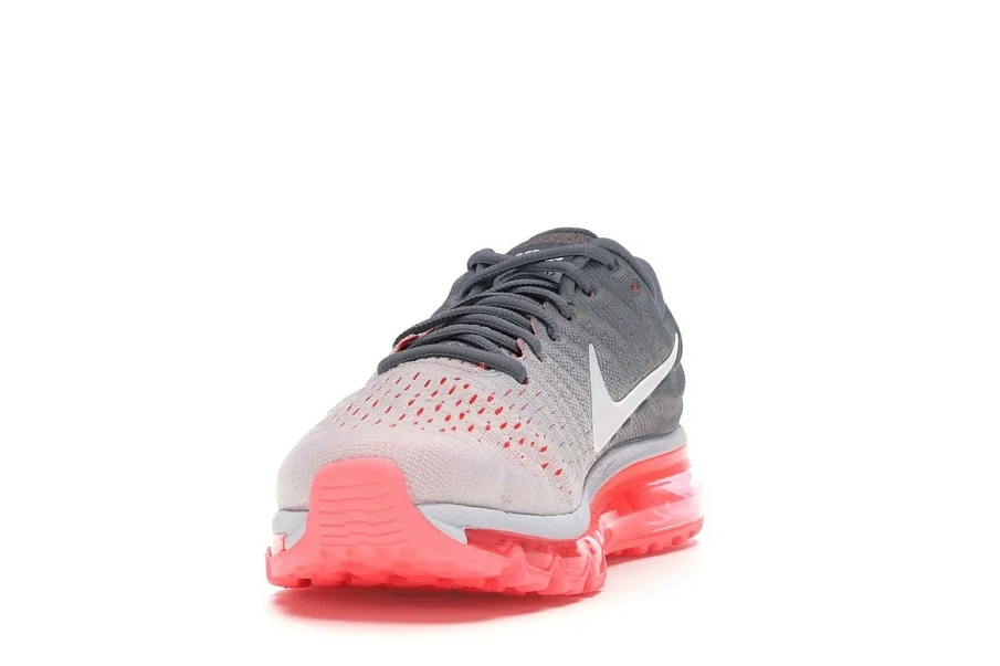 Фото № 2 с приближением к товару «‎Nike Air Max 2017 Pure Platinum Hot Lava »