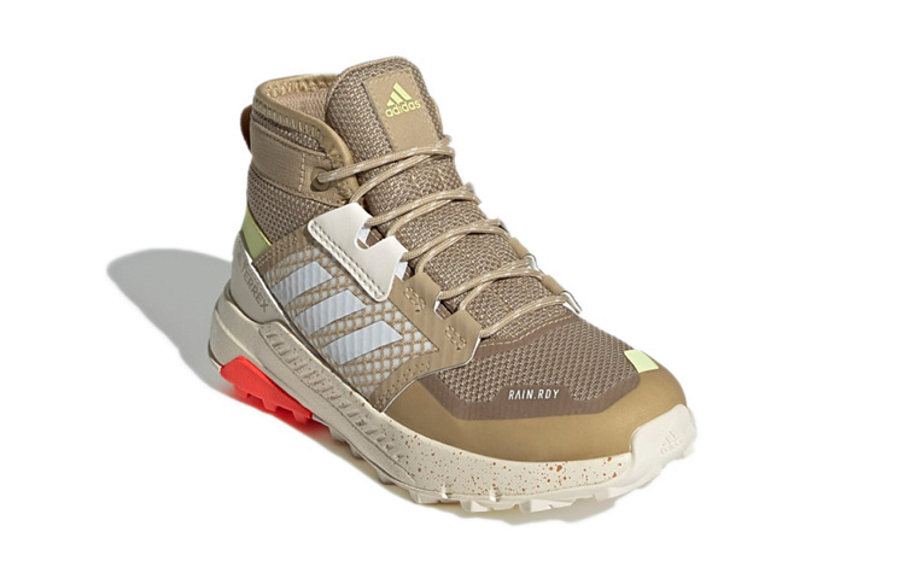 Фото № 3 с приближением к товару «‎adidas Terrex Trailmaker Mid Rain.Rdy K BeigeBrown»