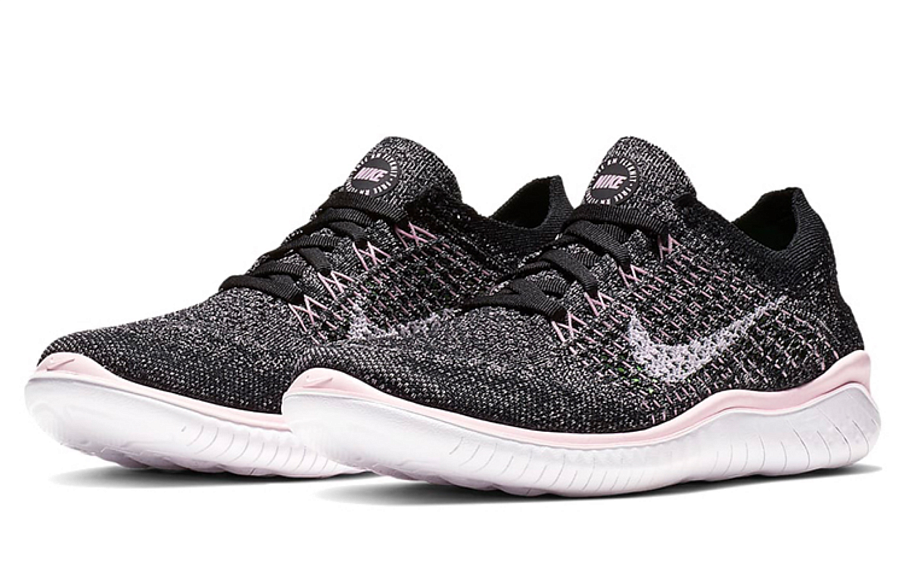 Фото № 3 с приближением к товару «‎Nike Free RN Flyknit 2018 Wmns GreyBlack»