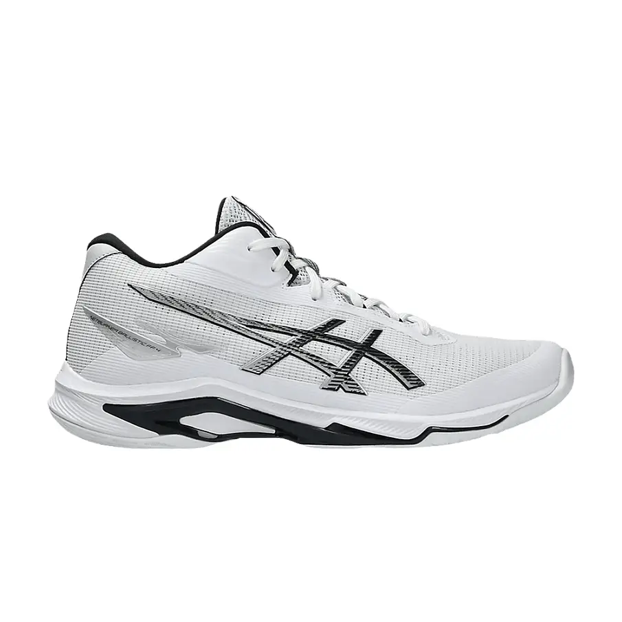 Фото № 1 с приближением к товару «‎ASICS Netburner Ballistic FF MT 4 White Black (1051A090-100)»