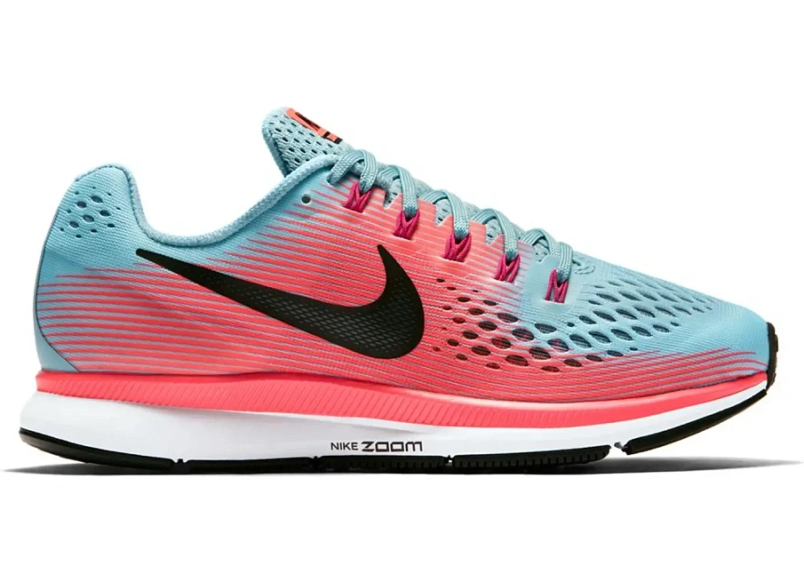 Фото № 1 с приближением к товару «‎Nike Air Zoom Pegasus 34 Mica Blue Racer Pink »
