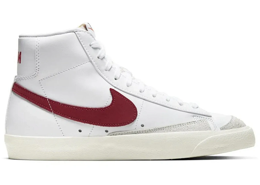 Фото № 1 с приближением к товару «‎Nike Blazer 77 Mid Vintage White Worn Brick »