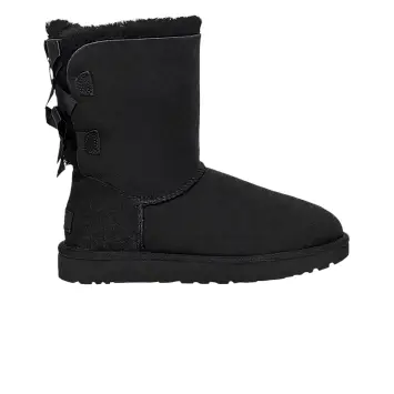 UGG Women's Bailey Bow II Boot Black - 1