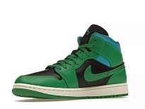 Фото № 3 с приближением к товару «‎Jordan 1 Mid Lucky Green Aquatone »