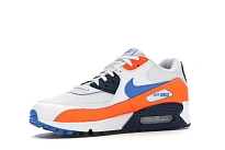 Фото № 3 с приближением к товару «‎Nike Air Max 90 White Photo Blue Total Orange»