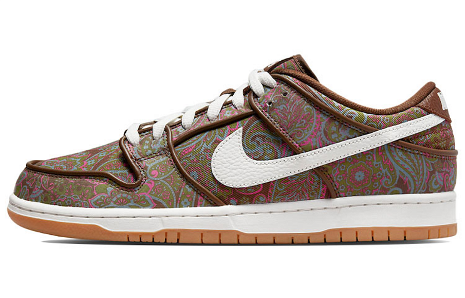 Фото № 1 с приближением к товару «‎Nike SB Dunk Low PRM Skate shoes Brown Paisley»