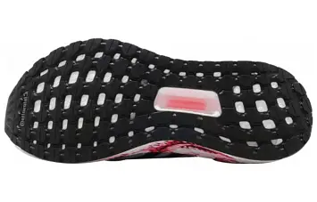 Adidas Ultra Boost 2020 Running Shoes Crystal WhiteCore BlackSolar Red - 6
