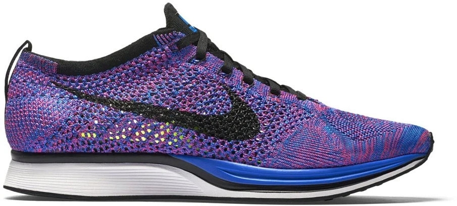 Фото № 1 с приближением к товару «‎Nike Flyknit Racer Indigo (2016)»