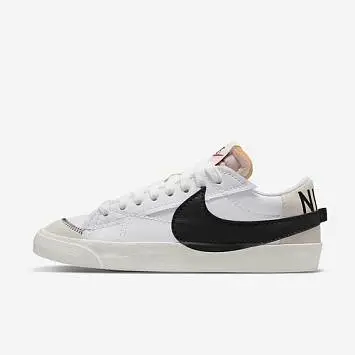 Nike Blazer Low Jumbo Sneakers WhiteBlack - 5