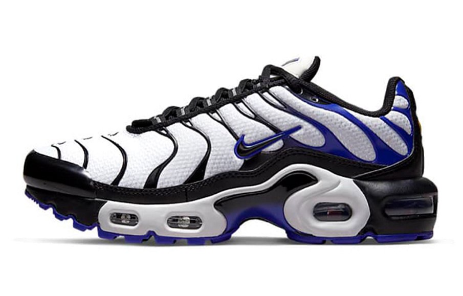 Фото № 1 с приближением к товару «‎Nike Air Max Plus (GS) Running Shoes BlackWhiteBlue»