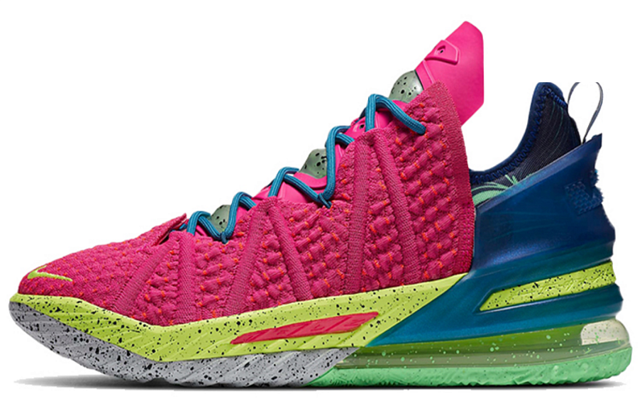 Фото № 1 с приближением к товару «‎Nike LeBron 18 EP Basketball shoes Los Angeles By Night»