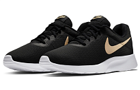 Фото № 3 с приближением к товару «‎Nike Tanjun Low-Top Running Shoes BlackGold»