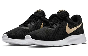 Nike Tanjun Low-Top Running Shoes BlackGold - 3