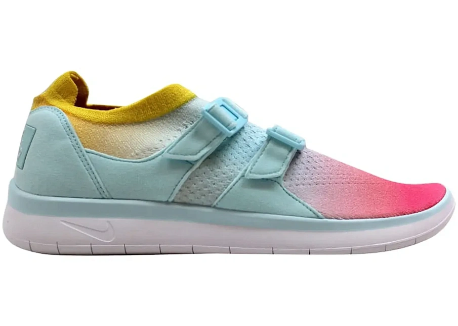Фото № 1 с приближением к товару «‎Nike Air Sockracer Flyknit White/Glacier Blue-Racer Pink »