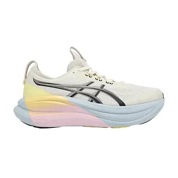 ASICS Women's GEL-Nimbus 28 Lite-Show CN Cream Pure Silver - 1