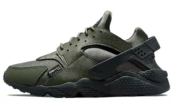 Nike Air Huarache Cordura "Cargo Khaki" Low-top Running Shoes Green - 1