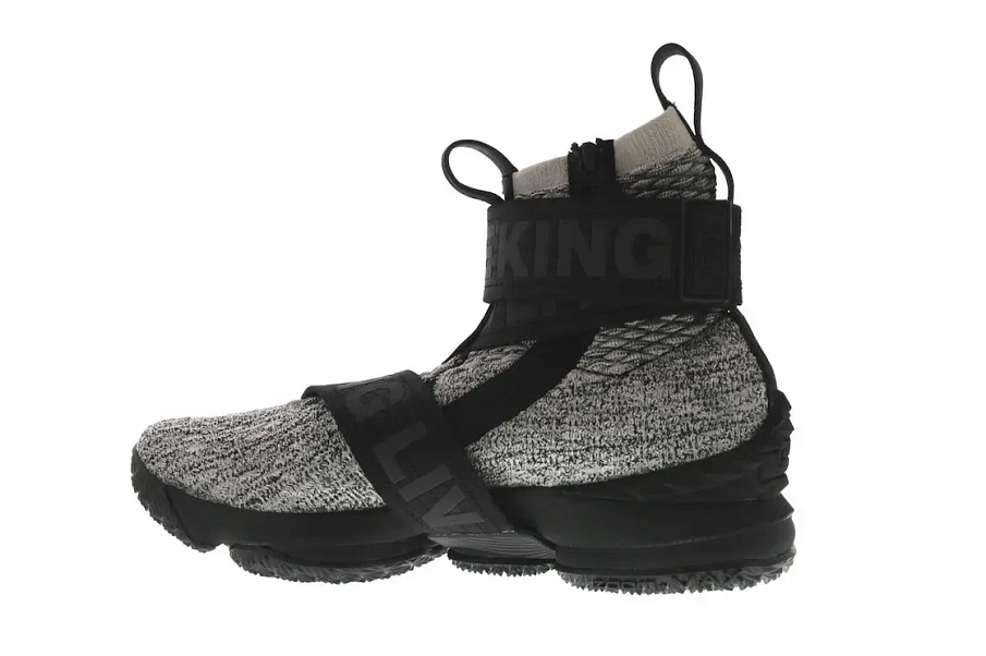 Фото № 3 с приближением к товару «‎Nike LeBron 15 Lifestyle KITH Concrete»