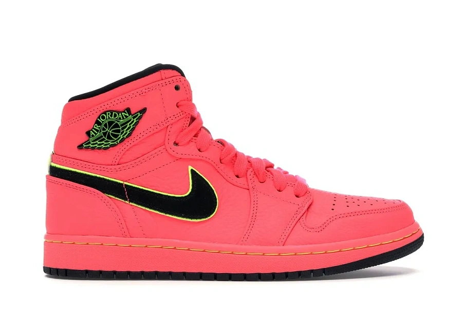 Фото № 1 с приближением к товару «‎Jordan 1 Retro High Hot Punch »