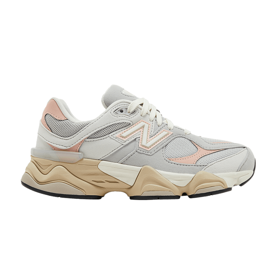 Фото № 1 с приближением к товару «‎New Balance 9060 Big Kid Grey Matter Pink Haze»