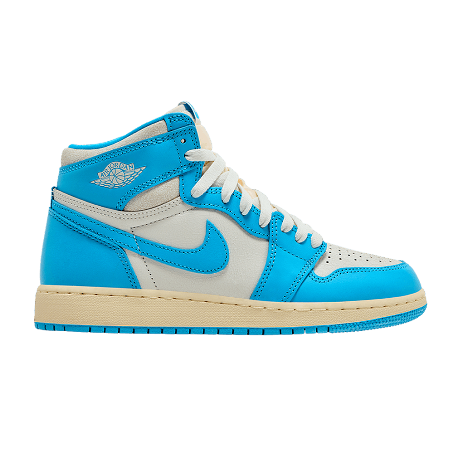 Фото № 1 с приближением к товару «‎Air Jordan 1 Retro High OG GS UNC Reimagined»