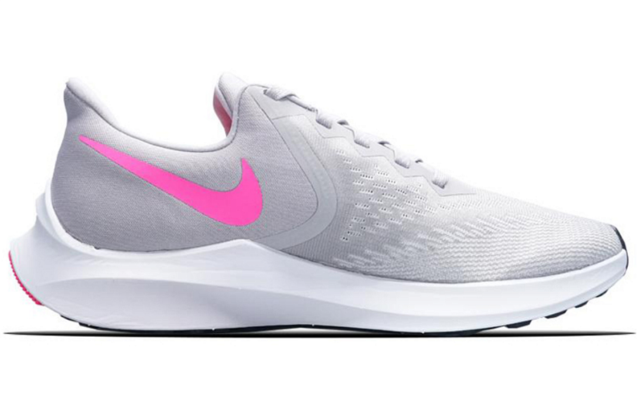 Фото № 2 с приближением к товару «‎Nike Air Zoom Winflo 6 GreyPink»