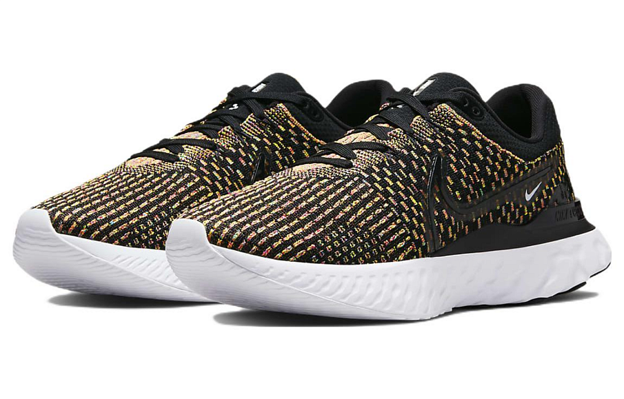 Фото № 3 с приближением к товару «‎Nike React Infinity Run FK 3 Running Shoes YellowBlack»