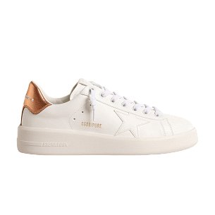 Golden Goose Women's Purestar White Bronze Metallic