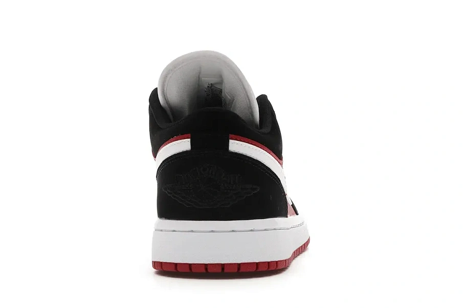 Фото № 4 с приближением к товару «‎Jordan 1 Low Black White Gym Red »