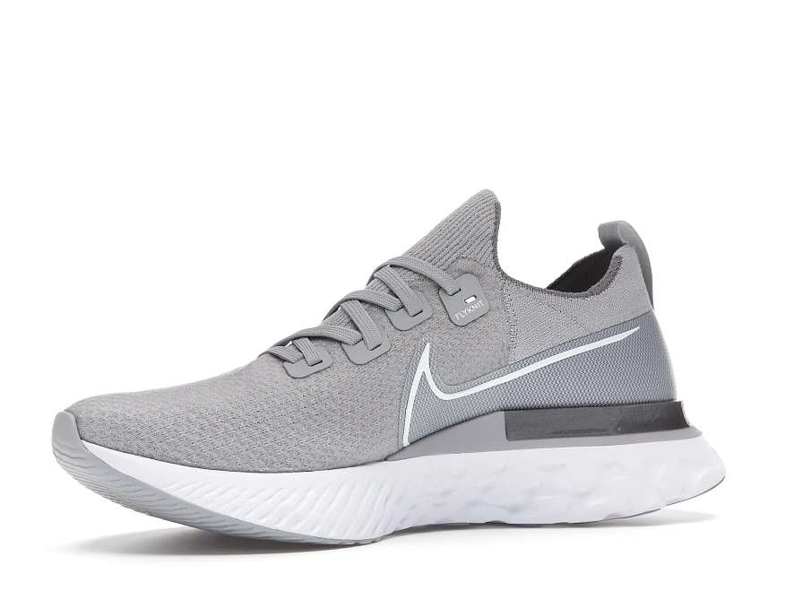 Фото № 4 с приближением к товару «‎Nike React Infinity Run Flyknit Wolf Grey»