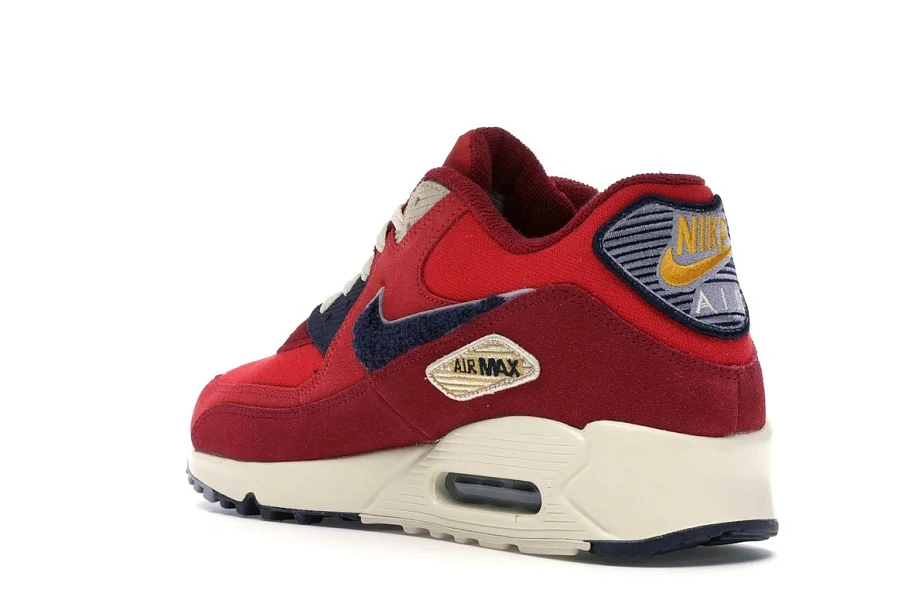 Фото № 6 с приближением к товару «‎Nike Air Max 90 Varsity Pack University Red»