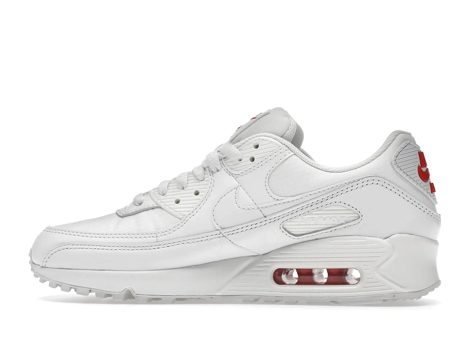 Фото № 5 с приближением к товару «‎Nike Air Max 90 Sail Red »