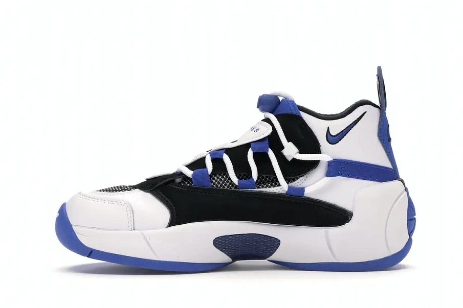 Фото № 3 с приближением к товару «‎Nike Air Swoopes 2 White Black Royal »
