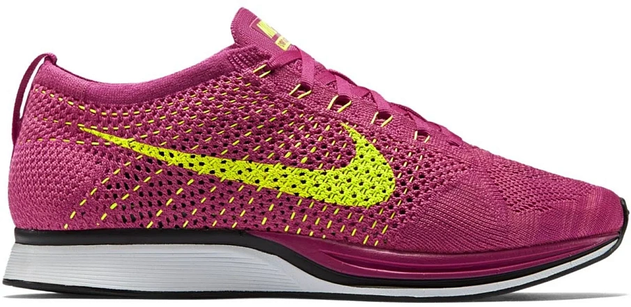 Фото № 1 с приближением к товару «‎Nike Flyknit Racer Fireberry»