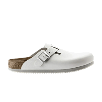Фото № 1 с приближением к товару «‎Birkenstock Boston Soft Footbed Sandal White»