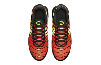 Nike Air Max Plus (GS) Low-Top Running Shoes BlackOrange - 4