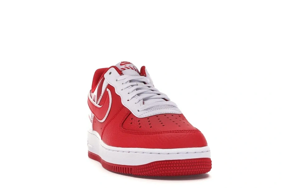 Фото № 2 с приближением к товару «‎Nike Air Force 1 Low Logo Pack University Red»