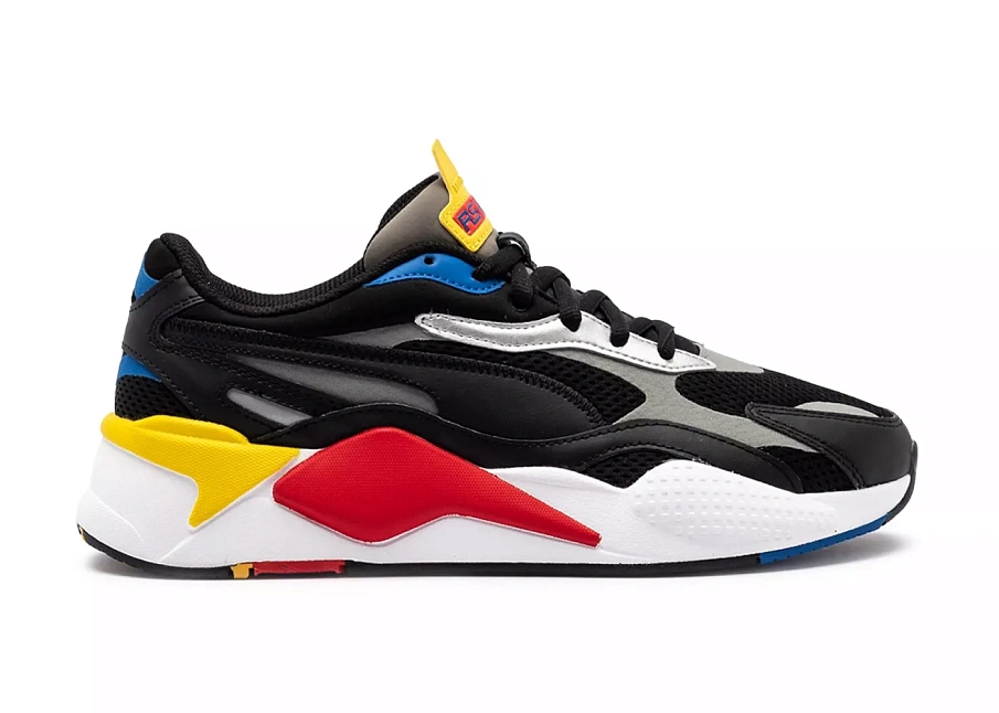 Фото № 1 с приближением к товару «‎Puma RS-X3 Millenium Black Hi Risk Red Lapis Blue»