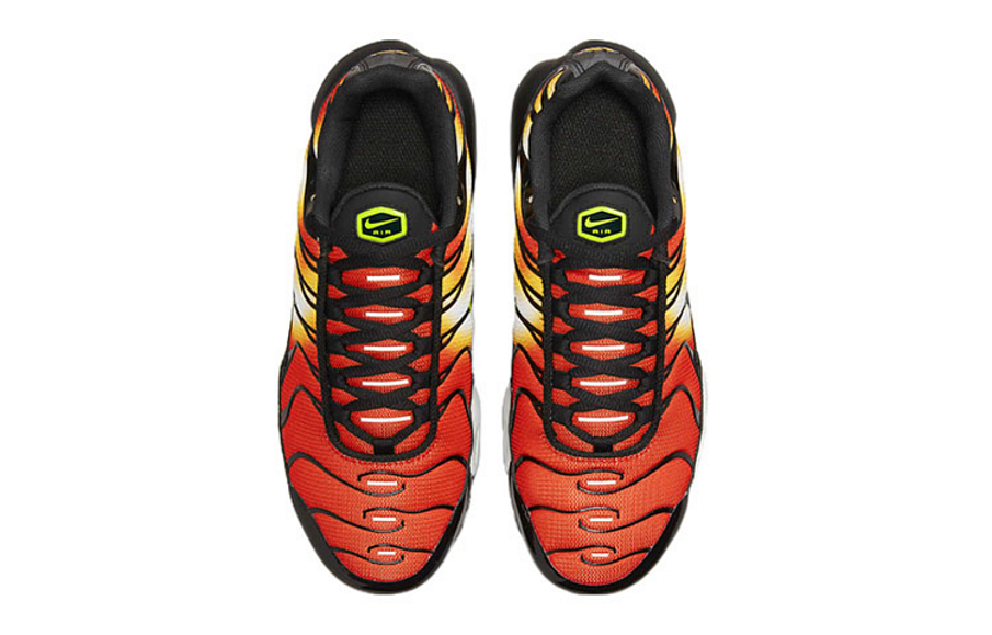 Фото № 4 с приближением к товару «‎Nike Air Max Plus (GS) Low-Top Running Shoes BlackOrange»