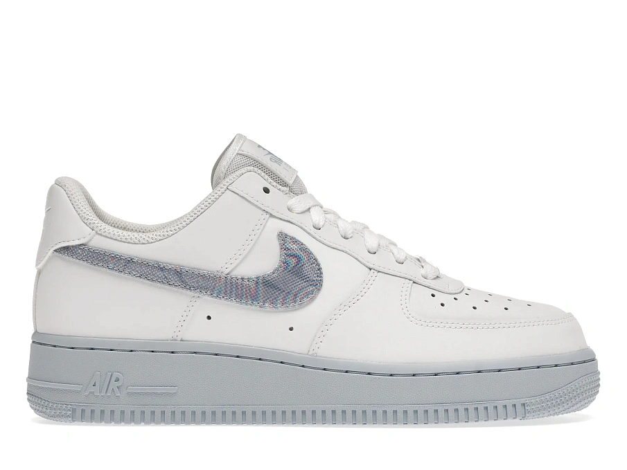 Фото № 1 с приближением к товару «‎Nike Air Force 1 Low White Hydrogen Blue »