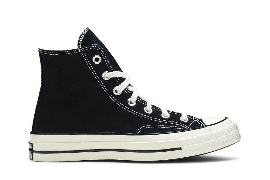 Фото № 2 с приближением к товару «‎Converse Chuck 70 Vintage Canvas High Black»